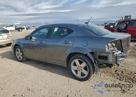 2012 Dodge Avenger Sxt from USA, damaged, VIN 1C3CDZCB4CN137151